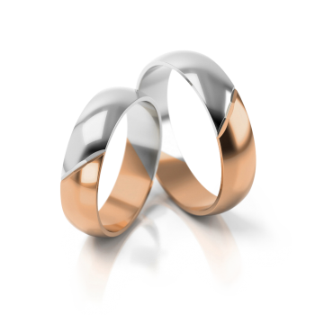 Preview: Stelmach Trauringe Weiss-Gelbgold Bocholt 075